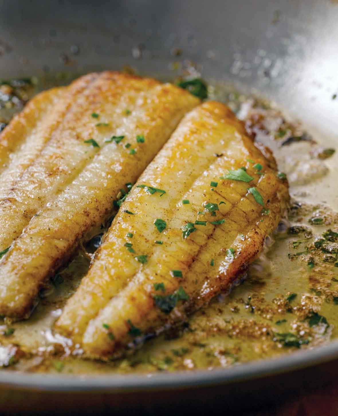 Flounder with Lemon Butter Sauce Recipe Leite's Culinaria
