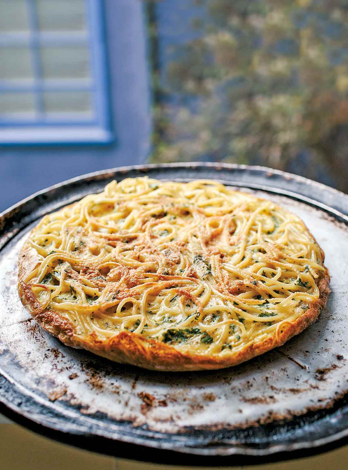Leftover Pasta Frittata Recipe | Leite&amp;#39;s Culinaria