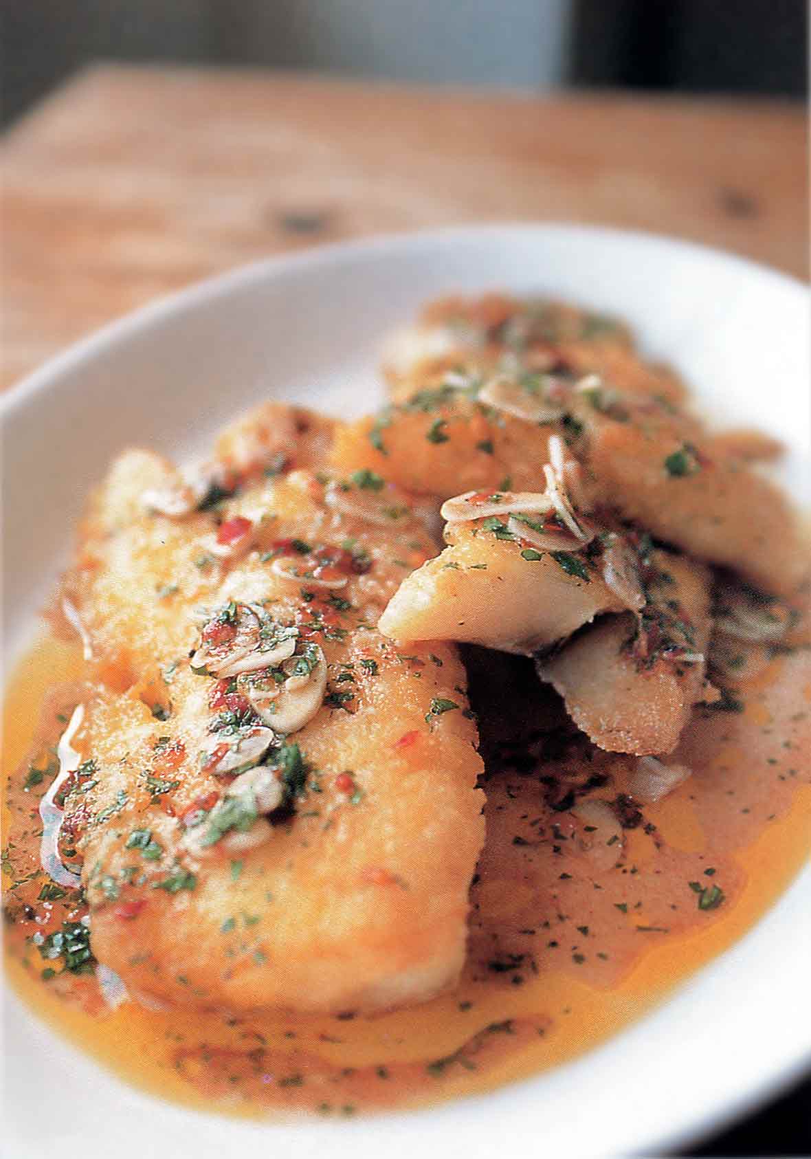 Portuguese Salt Cod With Garlic Pepper Sauce Recipe Leite S Culinaria