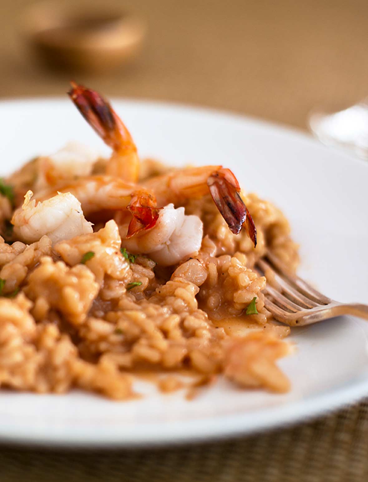 Shrimp Risotto Recipe | Leite's Culinaria