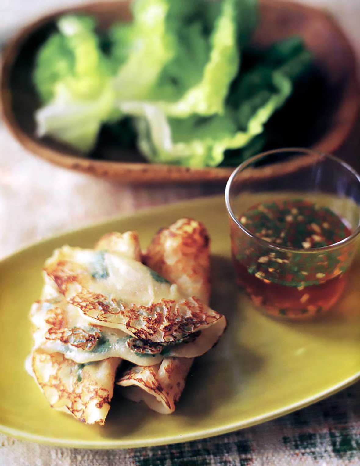 Savory Bangkok Waffles