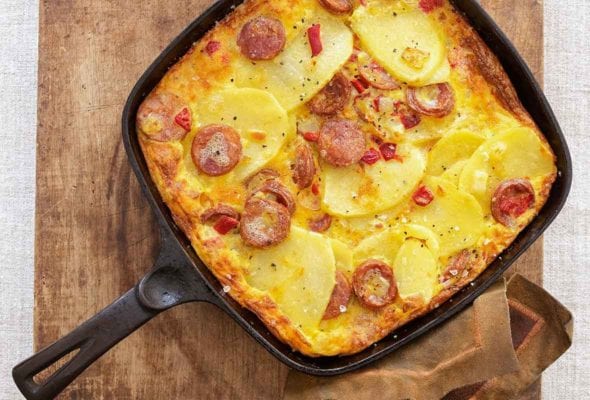 Portuguese Chourico Frittata