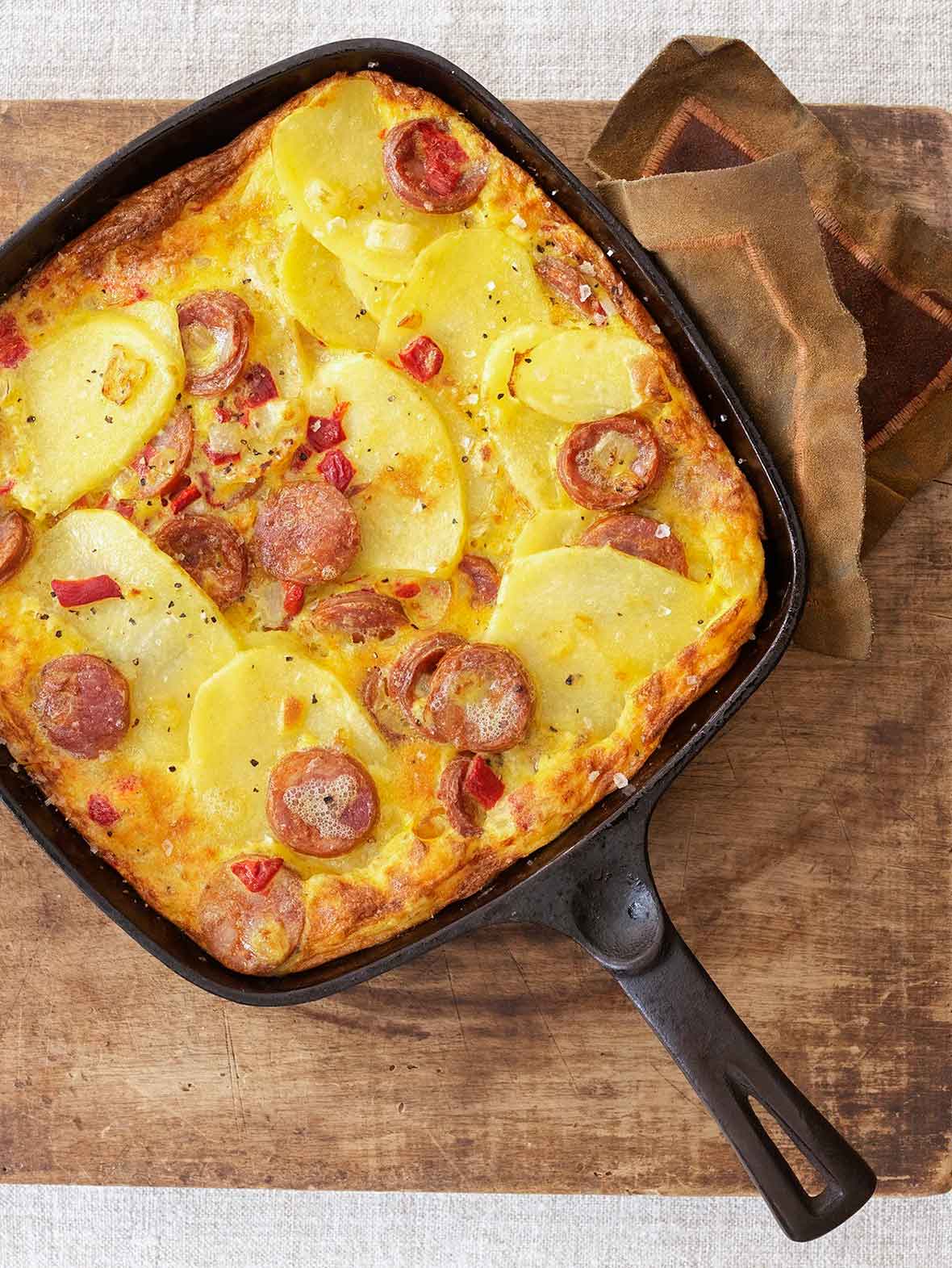 Portuguese Chourico Frittata