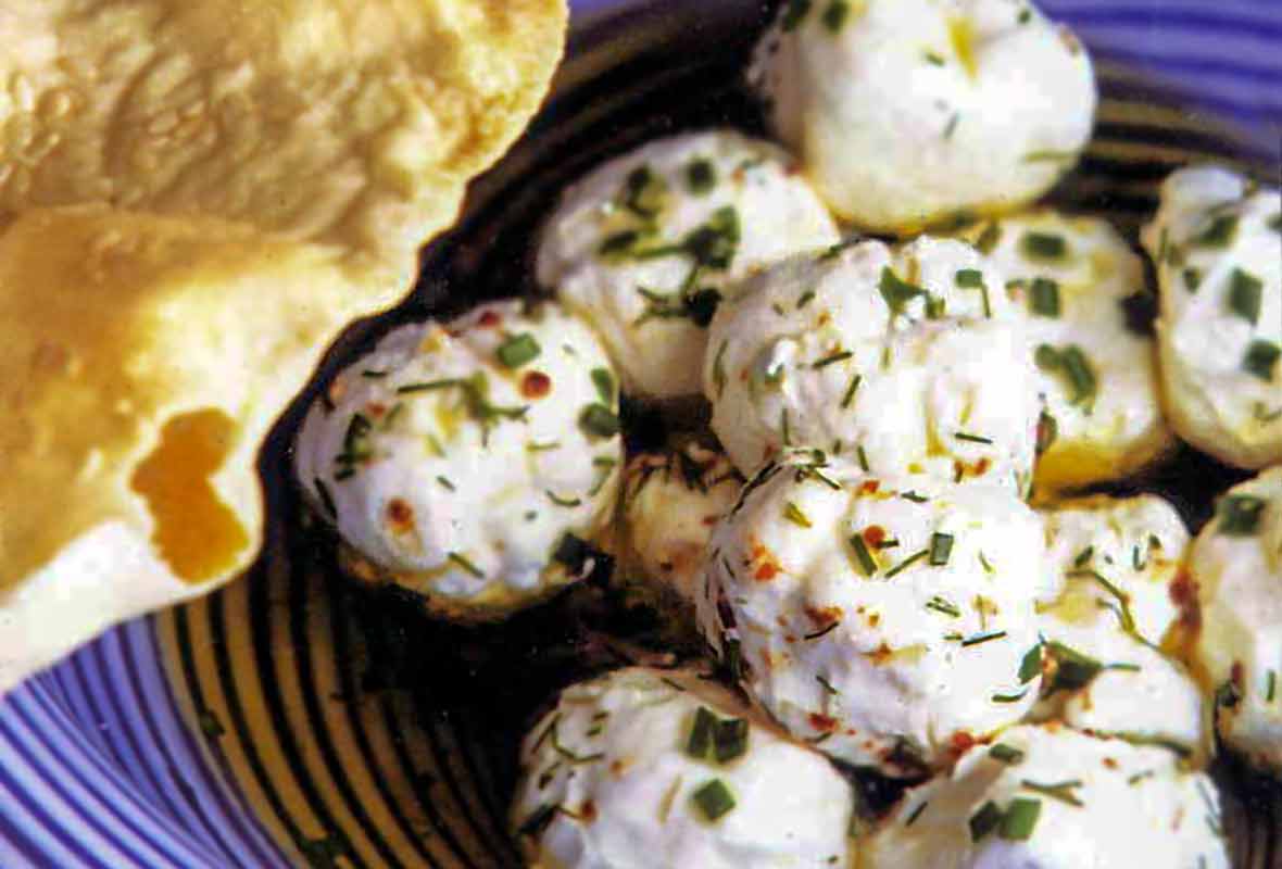 Armenian Yogurt Cheese Balls Recipe Leite's Culinaria
