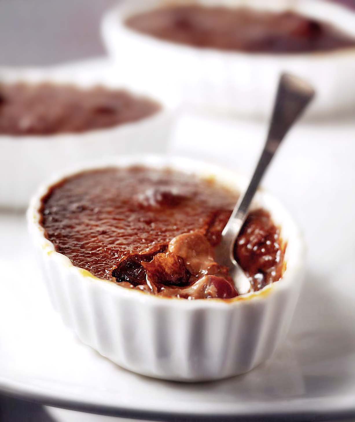 Cherry-Chocolate Creme Brulee Recipe