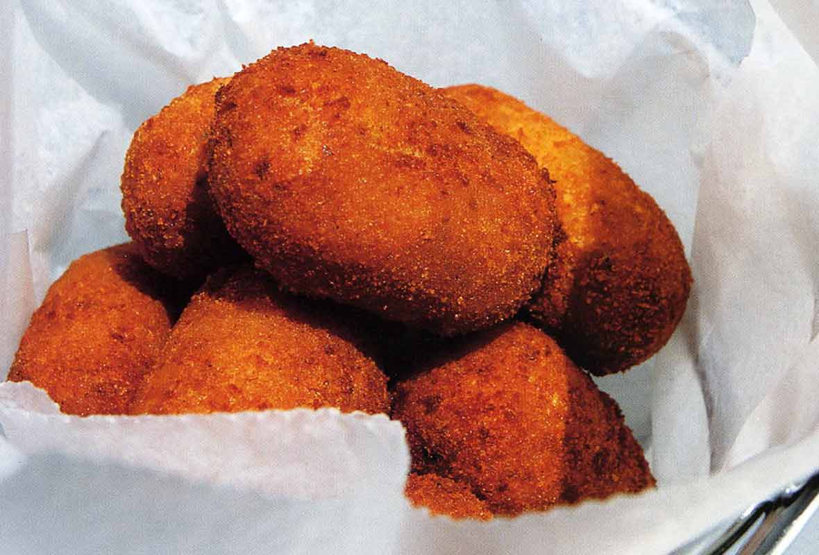 Serrano Ham and Chicken Fritters Recipe Leite's Culinaria