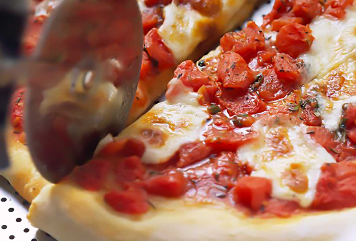 TomatoFresh Mozzarella Pizza Recipe Leite's Culinaria