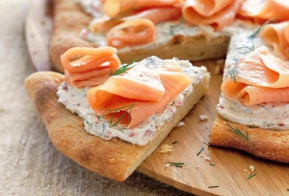 Smoked Salmon Pizza