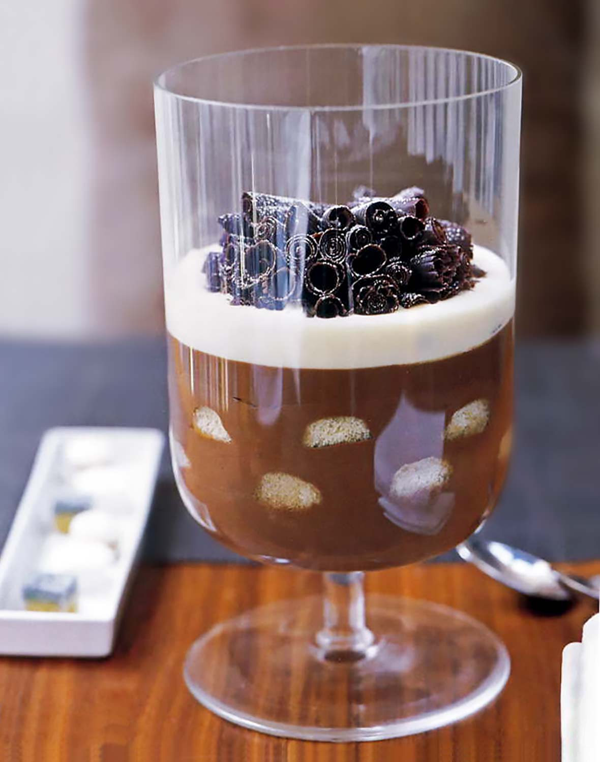 Ladyfingers Chocolate Mousse Cake
