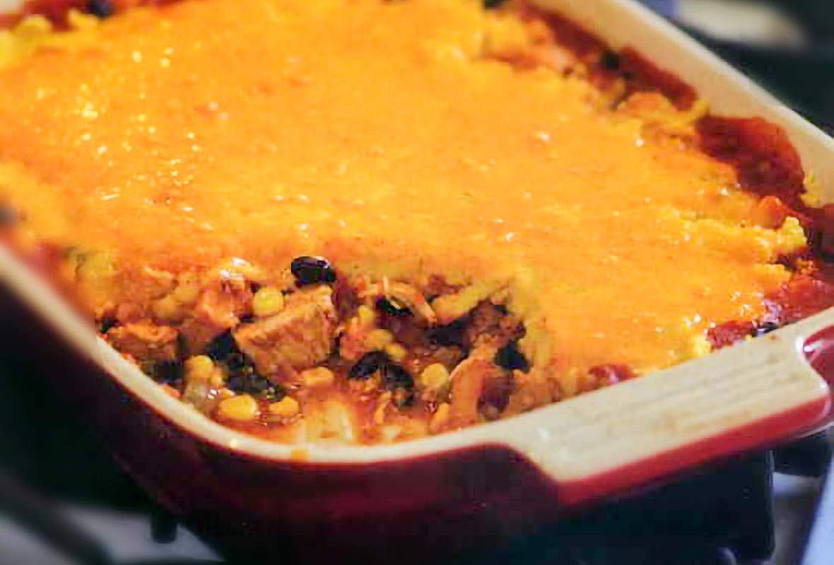 Turkey and Black Bean Tamale Pie Recipe Leite's Culinaria