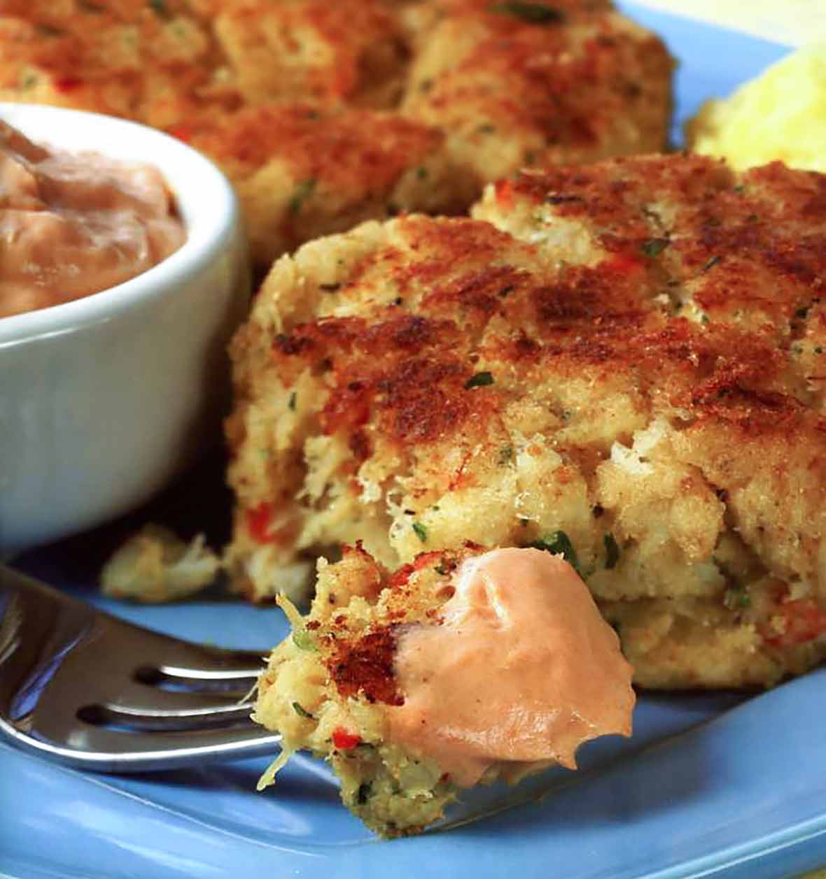 Crab Cakes With Vanilla Rémoulade Recipe Leite S Culinaria