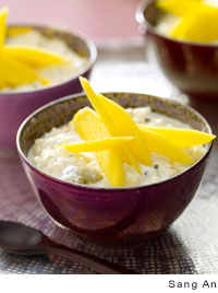 Rice Pudding and Mango Parfait Recipe