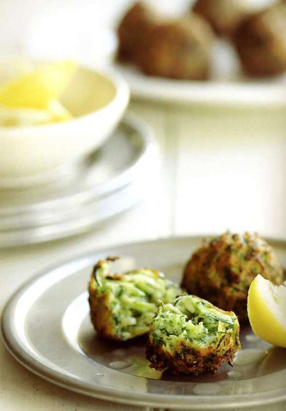 zucchini fritters with dill