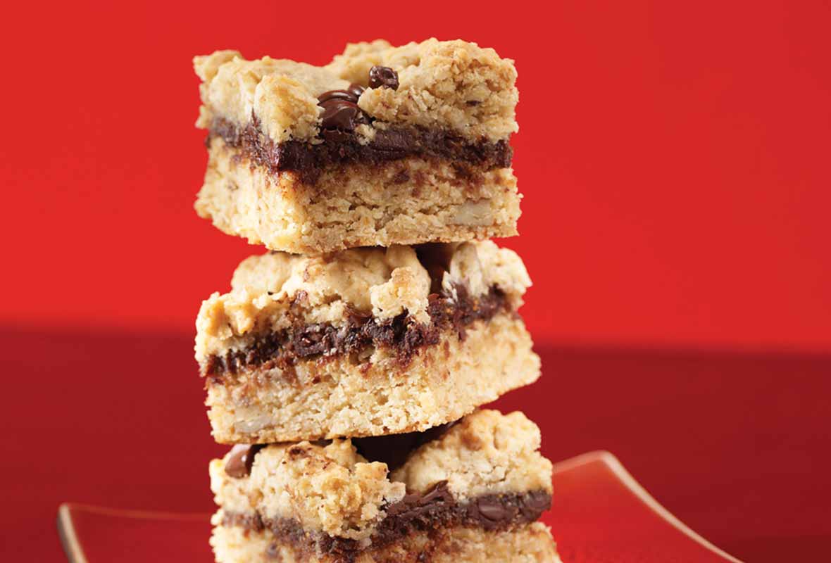 ChocolateFig Oatmeal Bars Recipe Leite's Culinaria