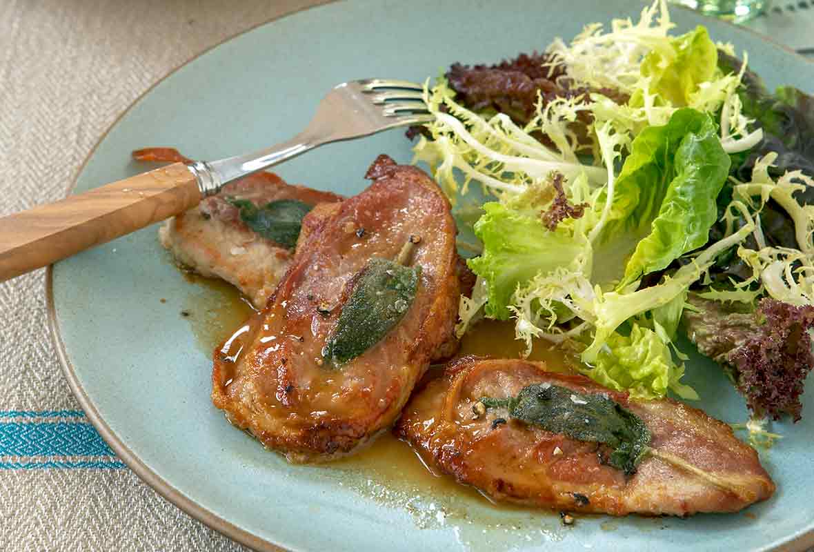 Veal Scaloppine with Prosciutto and Sage Recipe Leite's Culinaria