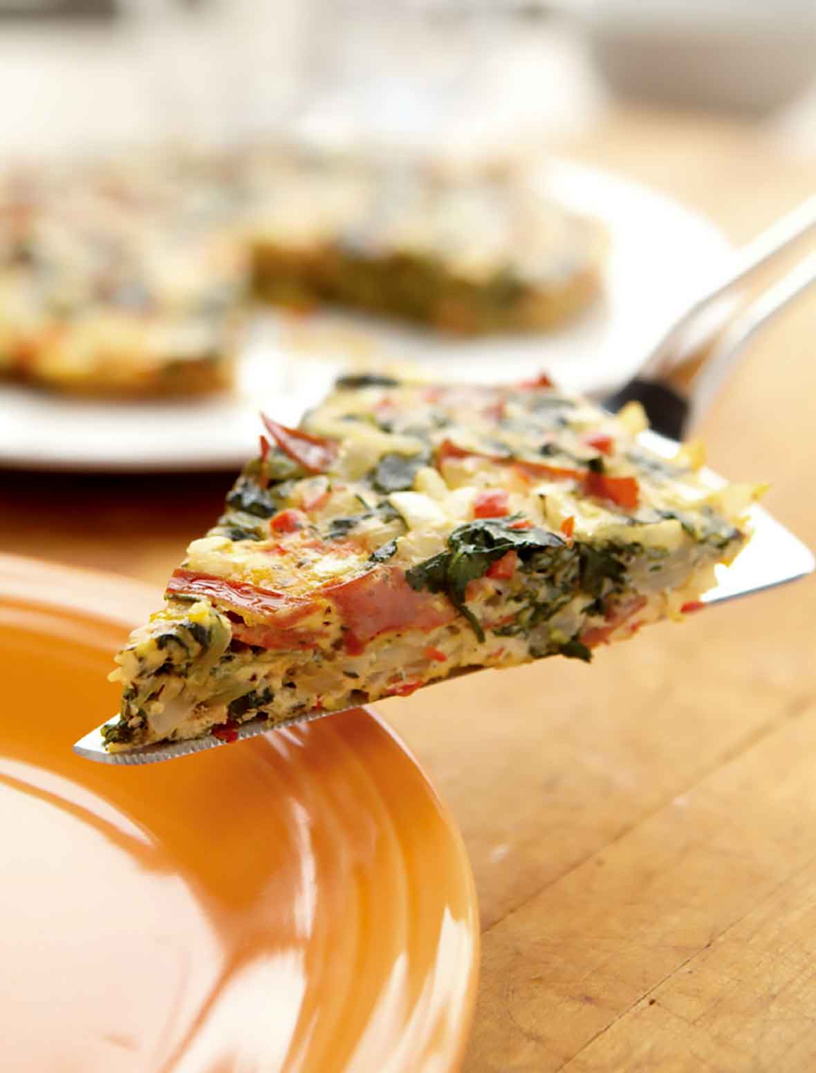 Pepperoni Spinach Frittata