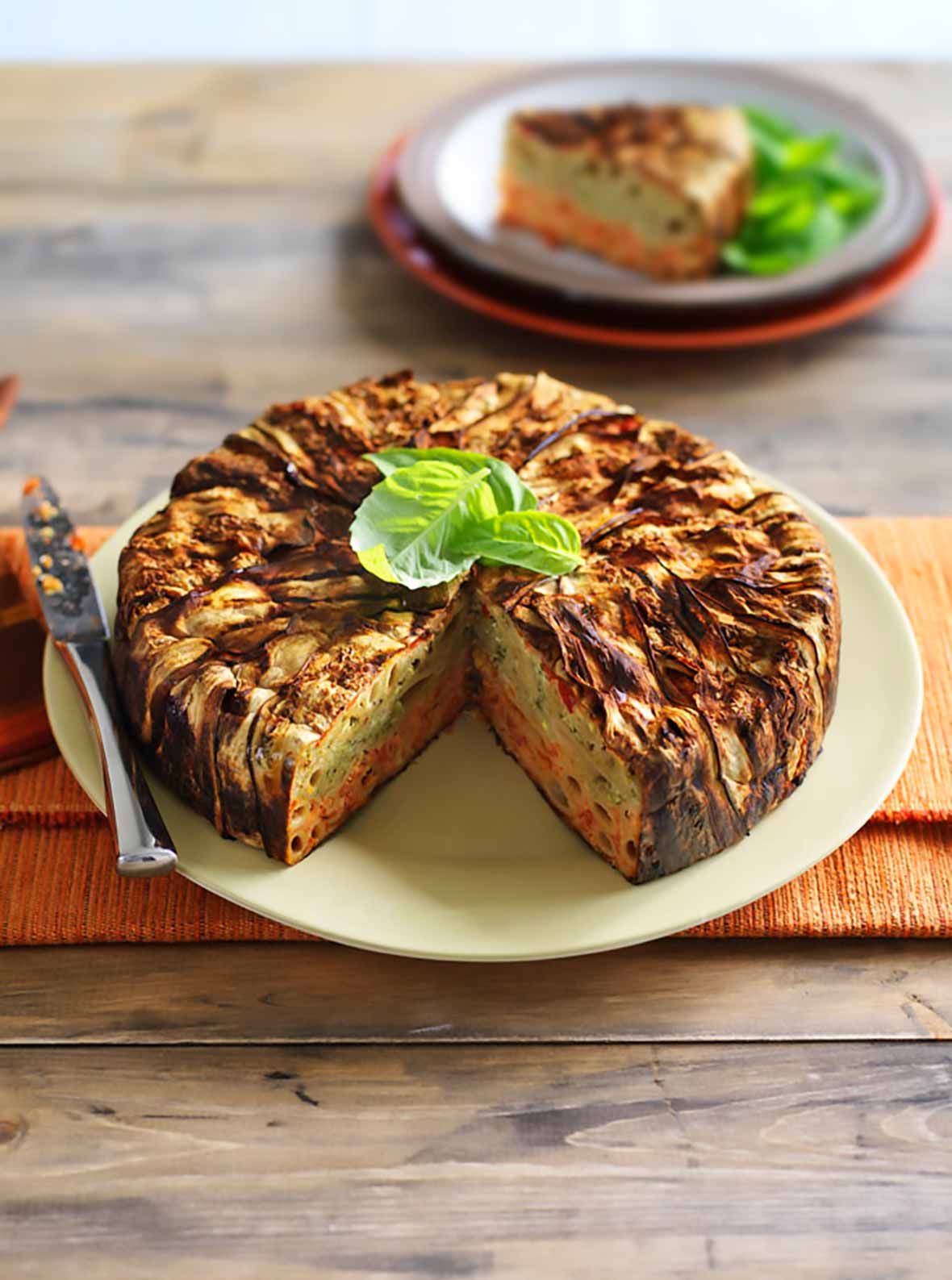 Grilled Vegetable Sformato