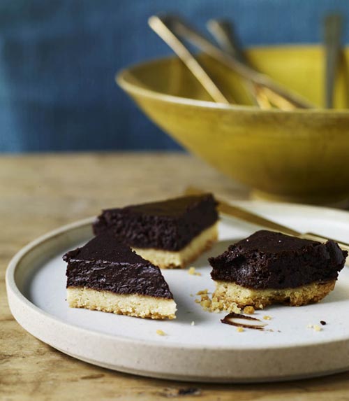 Kahlua Truffle Triangles