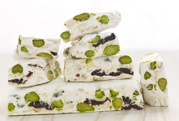 Nut and Cherry Nougat Recipe  Leite's Culinaria