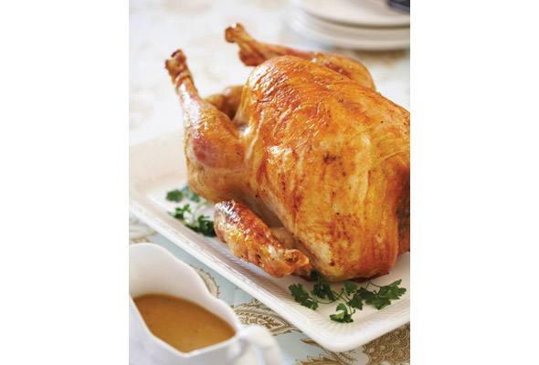 Old Fashioned Roast Turkey and Gravy