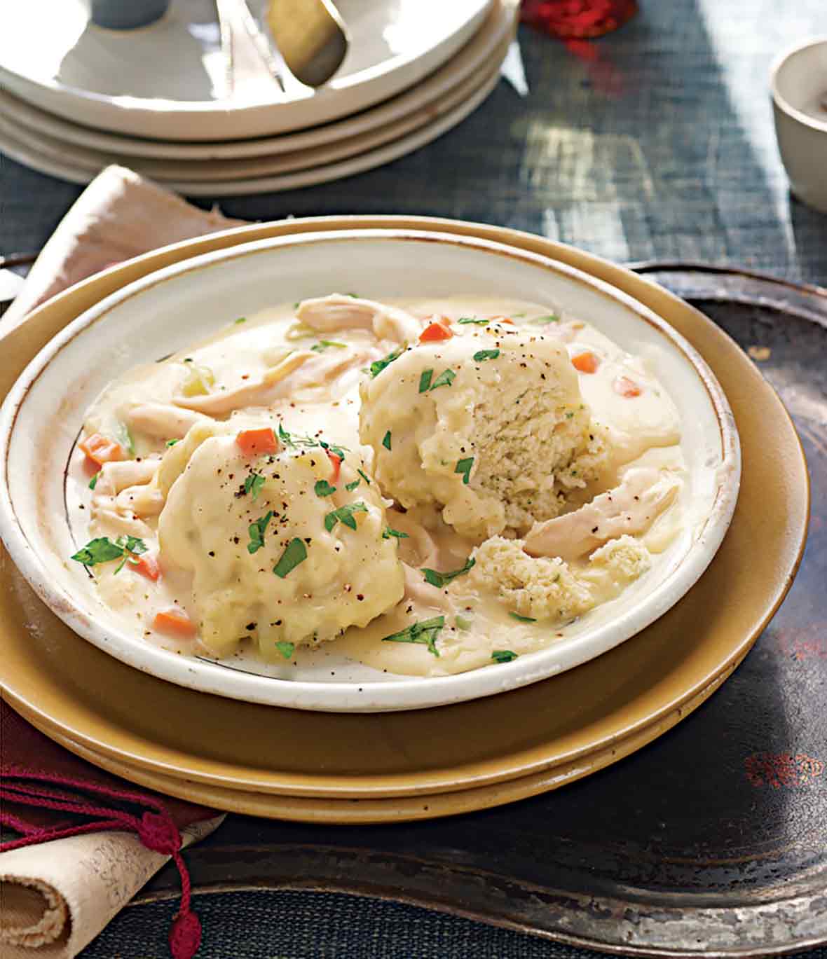 Chicken and Dumplings Recipe | Leite's Culinaria