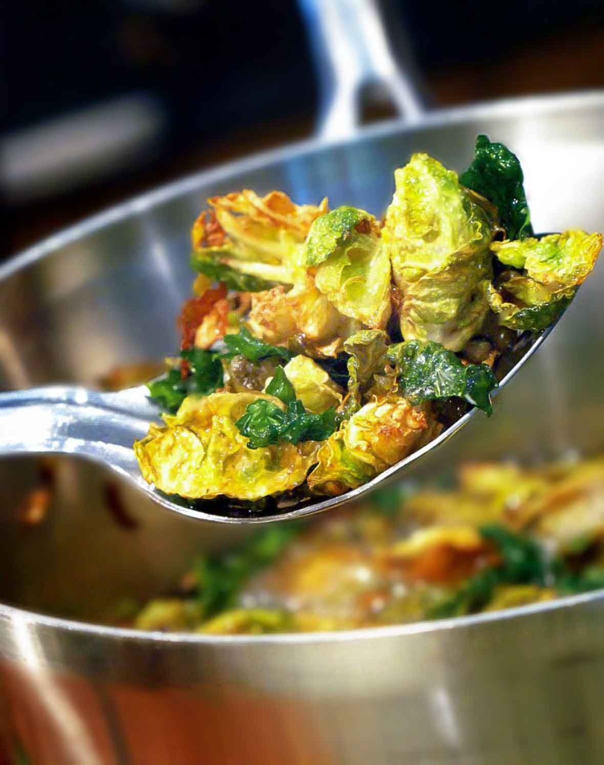 Fried Brussels Sprouts Recipe | Leite's Culinaria