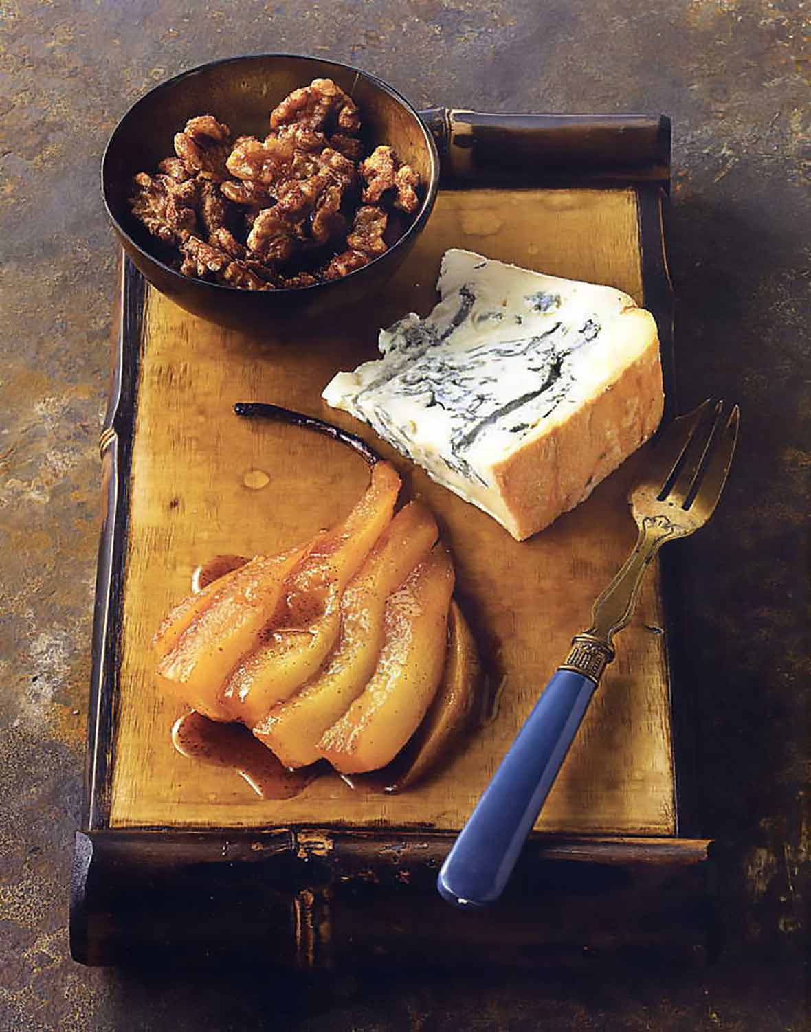 Gorgonzola Dolce with Roasted Pears