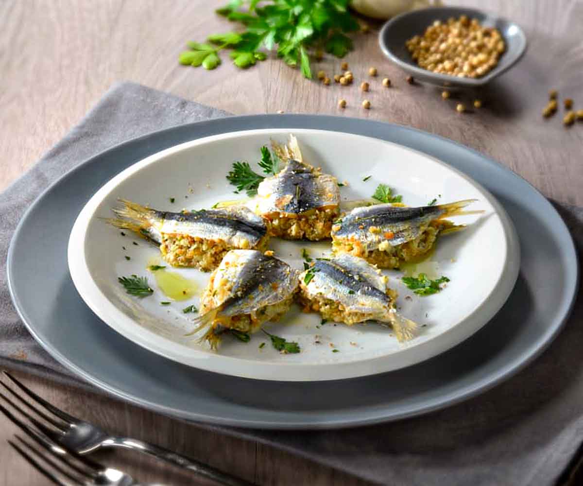 Stuffed Sardines ~ Sarde a Beccafico Recipe | Leite's ...