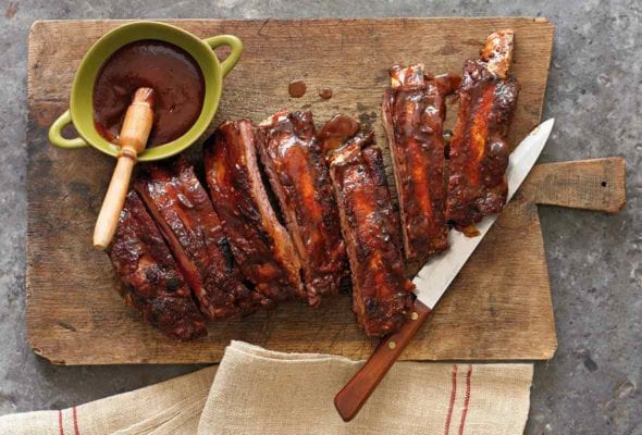 Barbecued Beef Back Ribs