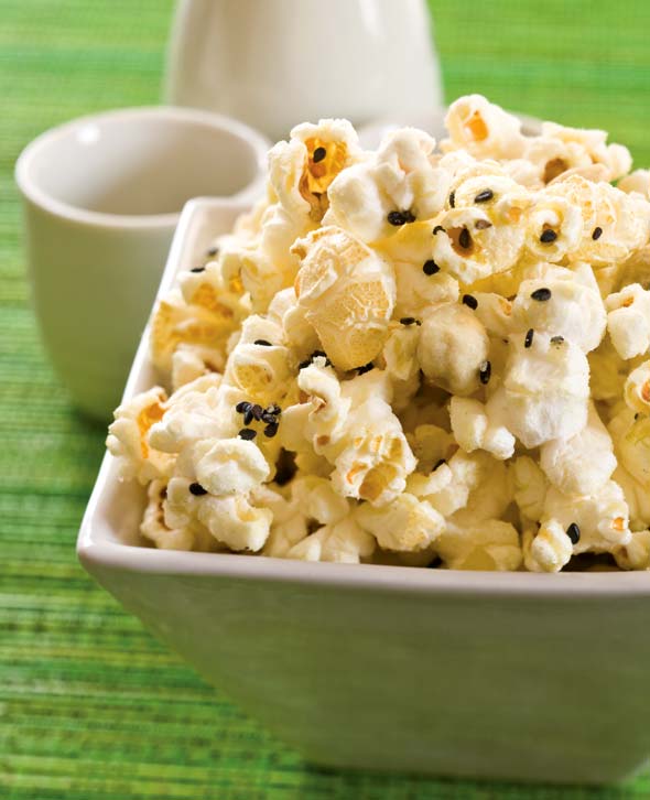 Wasabi Ginger Popcorn