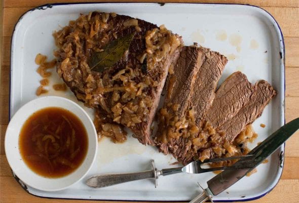 Edna Lewis' Oven Brisket