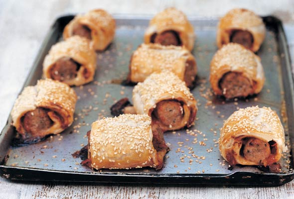 Sausage and Chutney Puffs
