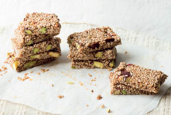Pastelli, Sesame and Pistachio Candy