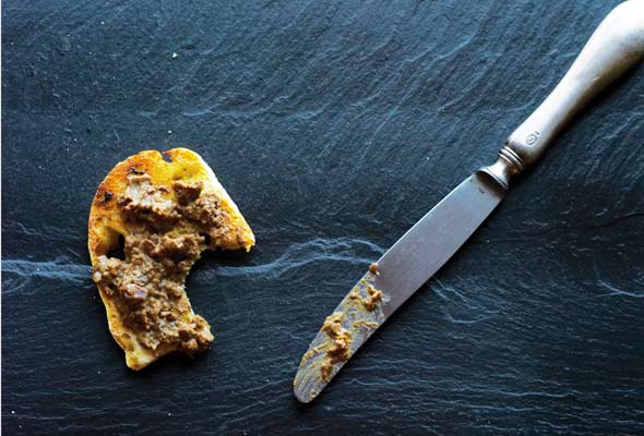 Chicken Liver on Toast