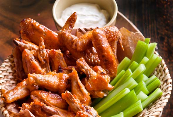 Broiled Buffalo Wings