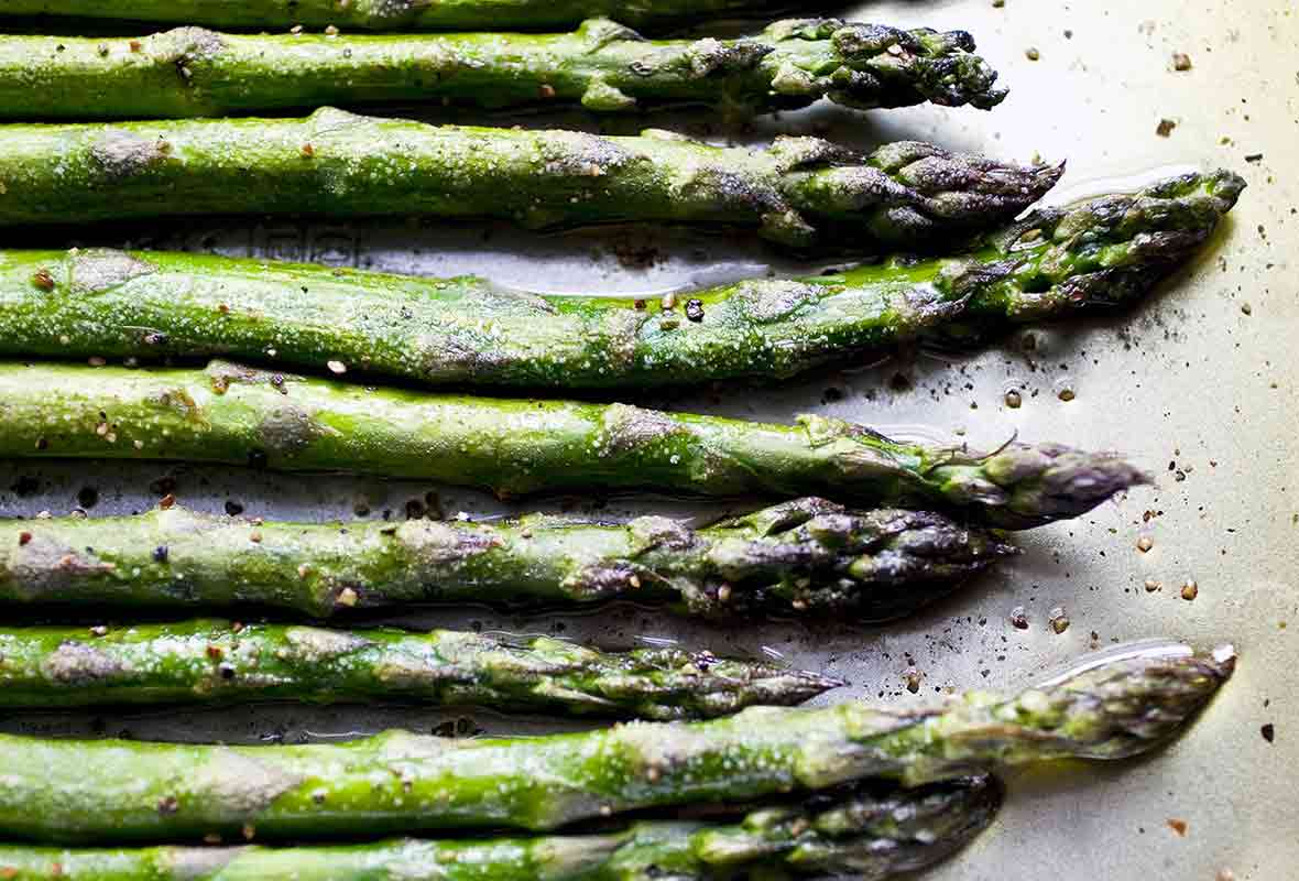 Roasted Asparagus Recipe Leite S Culinaria