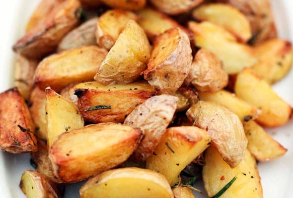 Roasted Potatoes on the Grill