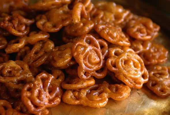 Indian Fried Dough Jalebi