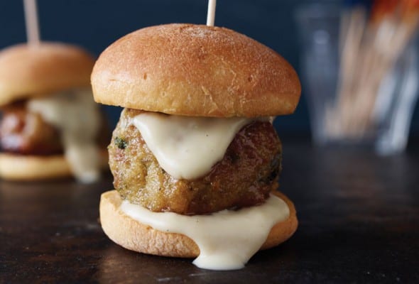 Chicken Meatball Slider