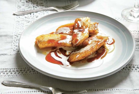 Pan Fried Bananas