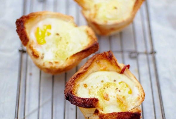 Croque Madame Muffins