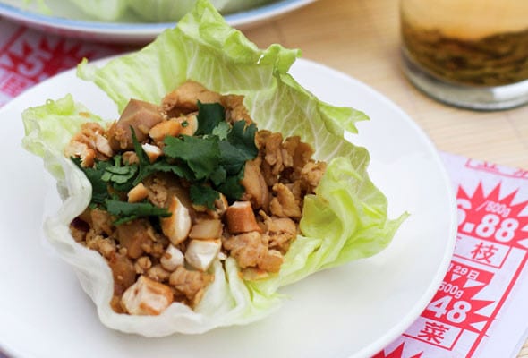 Chicken Lettuce Cups