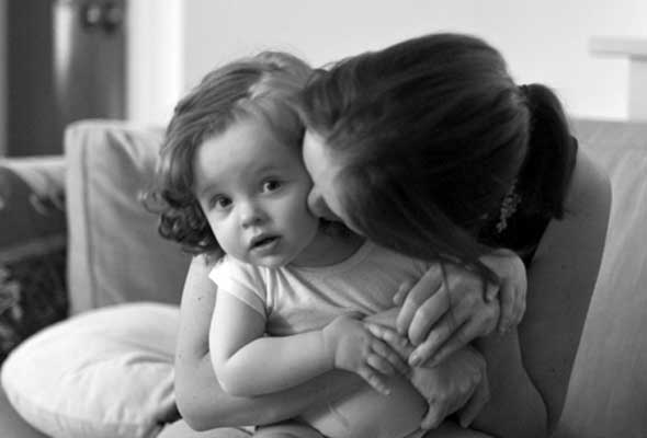 Mom with Daughter