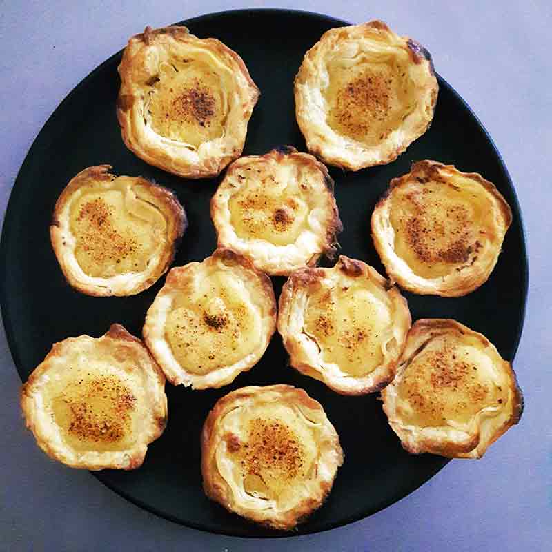 Pasteis de Nata Recipe | Portuguese Custard Tarts | Leite&amp;#39;s Culinaria