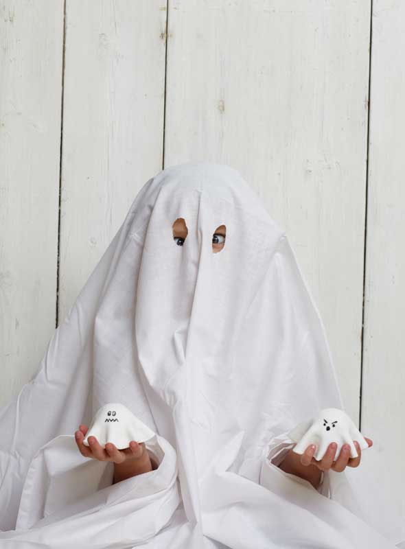 Ghost Halloween Cupcakes