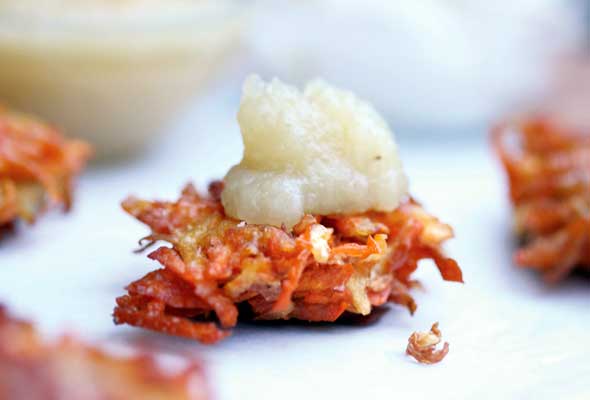Root Vegetable Latkes