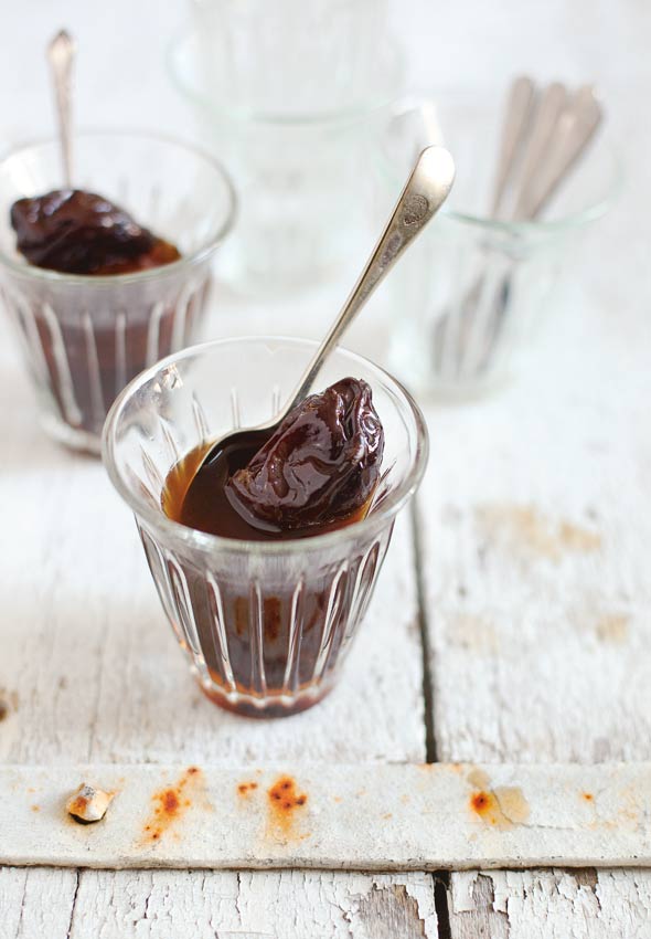 Prunes in Rum