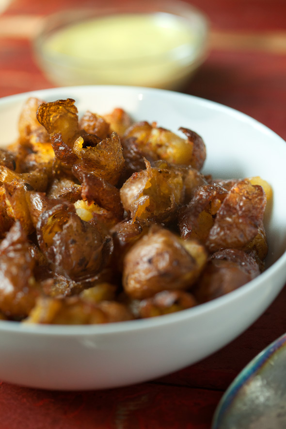 Smoked Pickled Potatoes