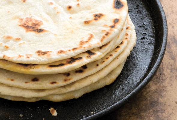 Flour Tortillas With Bacon Fat