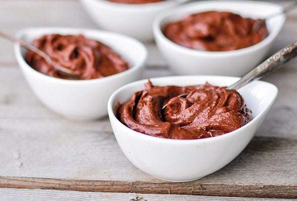 Avocado Chocolate Pudding
